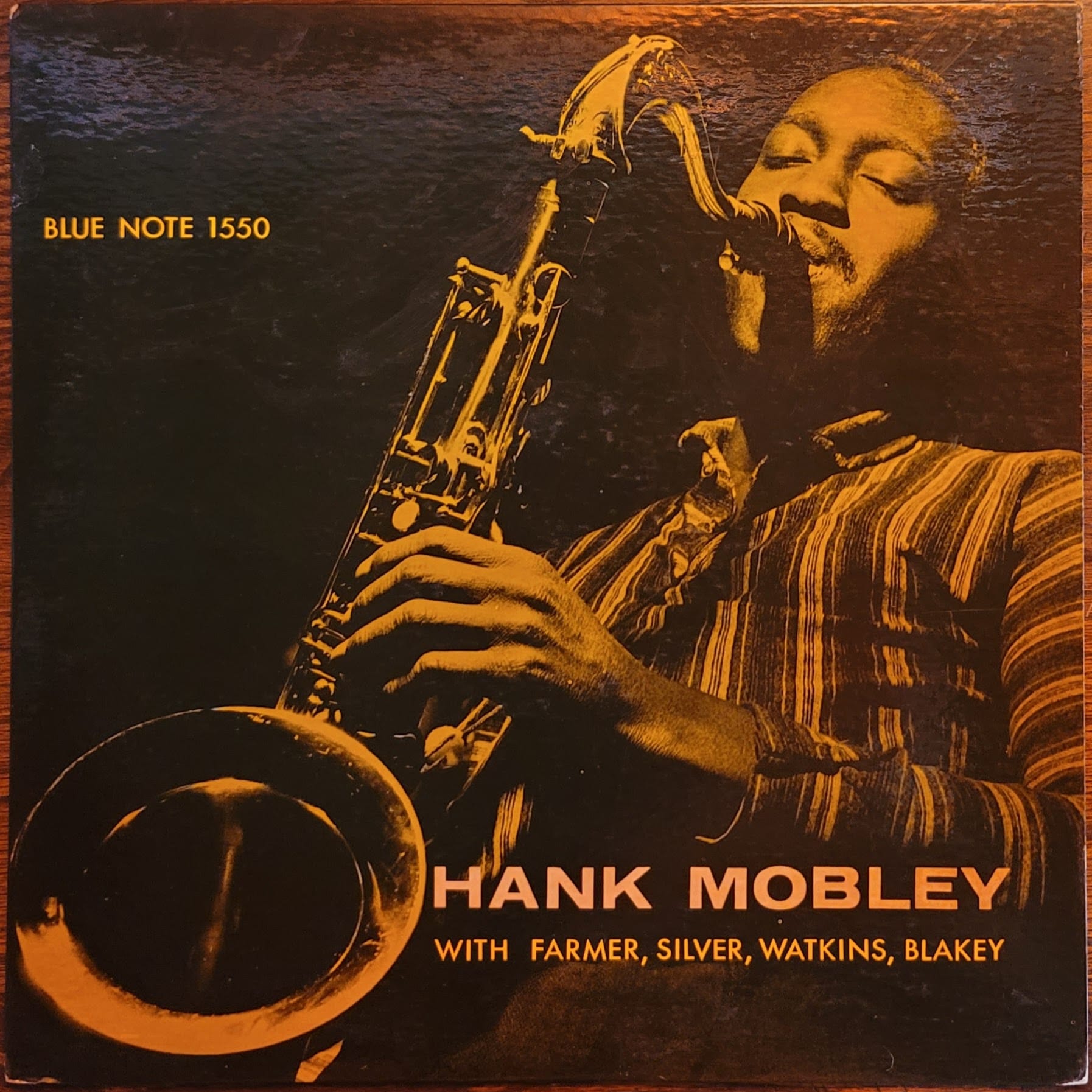 Album cover for The Hank Mobley Quintet — Self-titled — 1957, Blue Note Records #1550